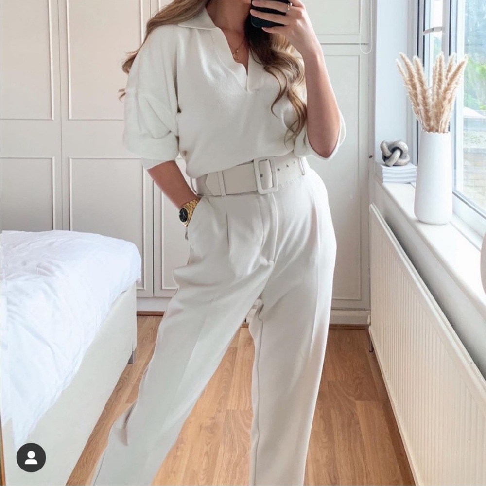 Zara pants with belt